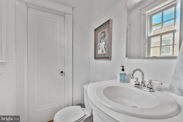 3805 Warren St NW, Washington, DC 20016 - bathroom with vanity and toilet