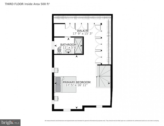 3805 Warren St NW, Washington, DC 20016 - floor plan / room layout