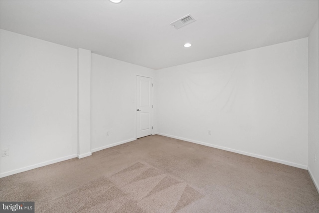 133 E General Grey Ct, Newark, DE 19702 - carpeted empty room featuring recessed lighting and baseboards