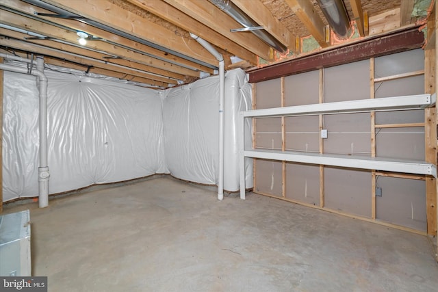133 E General Grey Ct, Newark, DE 19702 - view of unfinished below grade area