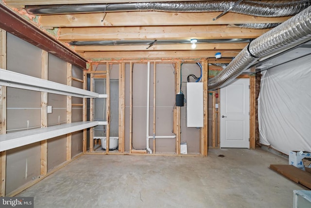 133 E General Grey Ct, Newark, DE 19702 - view of unfinished basement