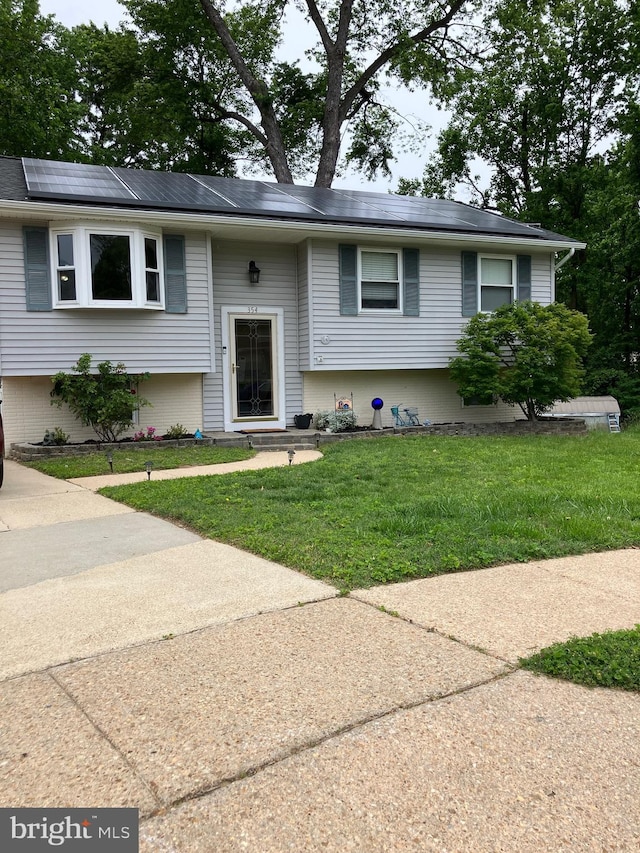 354 Rupert Ct, Millersville, MD 21108 - raised ranch featuring a front lawn