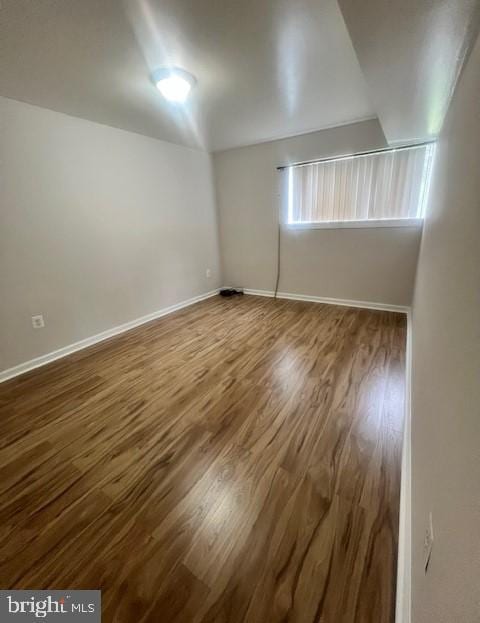 8485 Greenbelt Rd Unit 8485-T-1, Greenbelt, MD 20770 - spare room with wood finished floors and baseboards