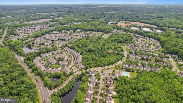 3 Wedgewood Ct, Princeton, NJ 08540 - bird's eye view of a nearby body of water and a forest