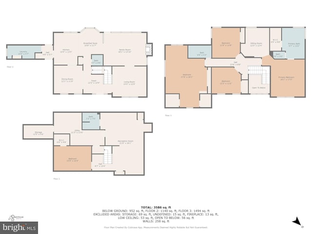3663 Thomasson Crossing Dr, Triangle, VA 22172 - view of room layout