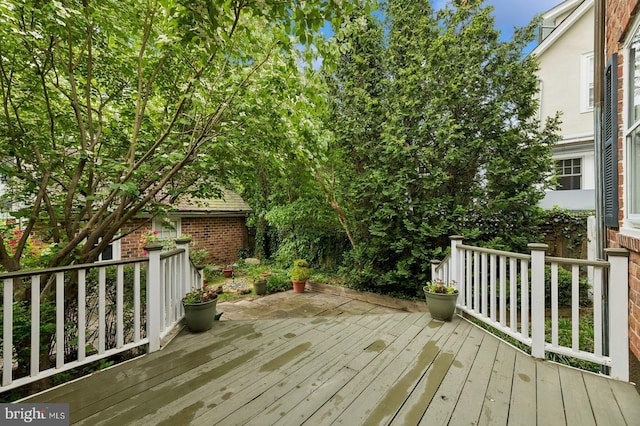 12 Sergeant St, Princeton, NJ 08540 - view of wooden terrace