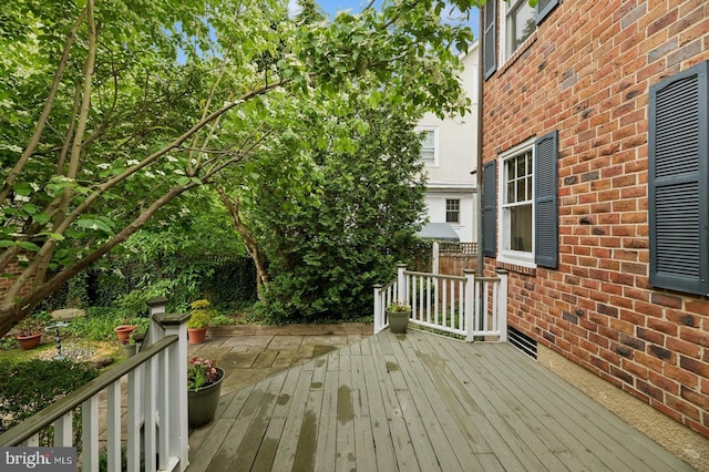 12 Sergeant St, Princeton, NJ 08540 - view of wooden terrace