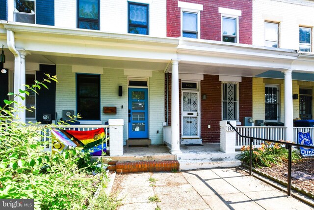 1432 C St SE, Washington, DC 20003 - property entrance with brick siding and covered porch