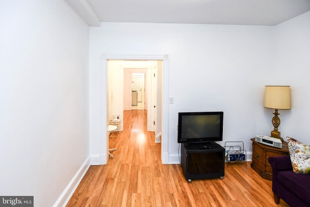 1432 C St SE, Washington, DC 20003 - living area with light wood-style flooring