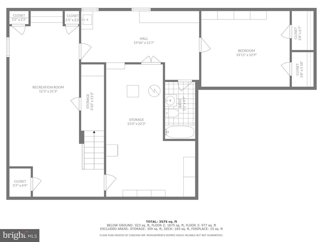13423 Rippling Brook Dr, Silver Spring, MD 20906 - property floor plan