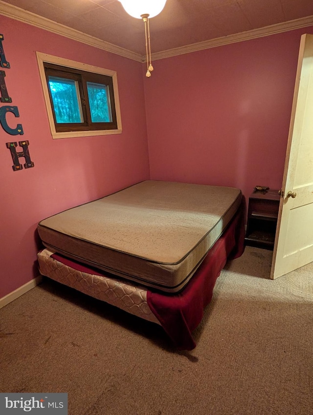 42 Beaver Ave, Enola, PA 17025 - bedroom featuring carpet floors, ornamental molding, and baseboards