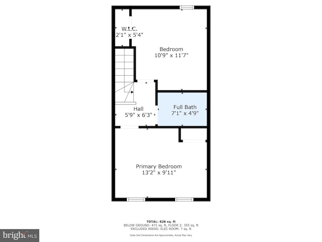 3559 4th St, Baltimore, MD 21225 - home floor plan