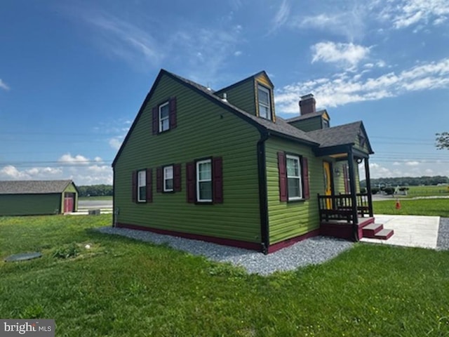 11778 Old Skipton Rd, Cordova, MD 21625 - view of side of property with a lawn