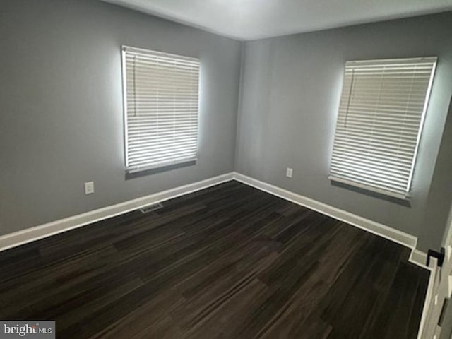 11778 Old Skipton Rd, Cordova, MD 21625 - spare room with dark wood-style flooring and baseboards