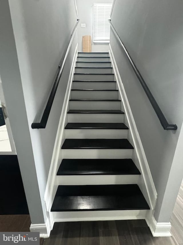 11778 Old Skipton Rd, Cordova, MD 21625 - staircase with wood finished floors