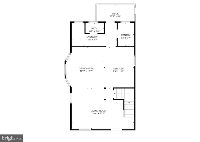 5012 Catalpha Rd, Baltimore, MD 21214 - view of room layout