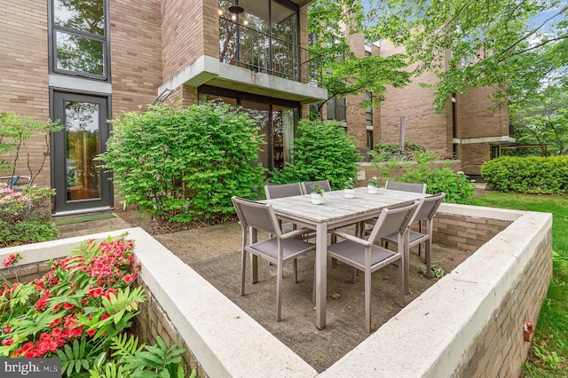 1690 Chimney House Rd, Reston, VA 20190 - view of patio / terrace featuring outdoor dining space