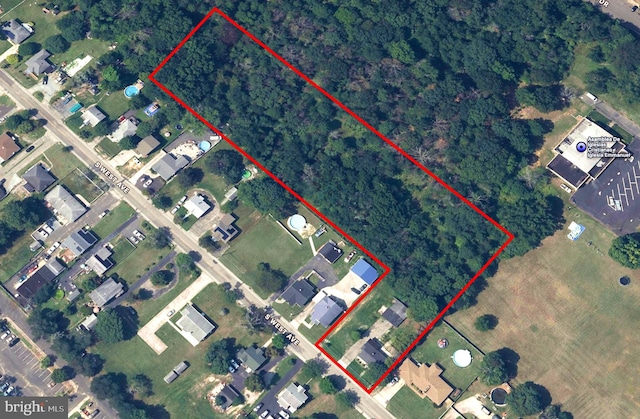 724 S W Ave, Vineland, NJ 08360 - map / location featuring property parcel outlined