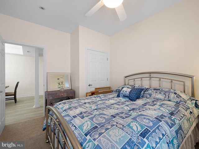 30619 Cedar Neck Rd Unit 1101, Ocean View, DE 19970 - bedroom featuring carpet floors and ceiling fan