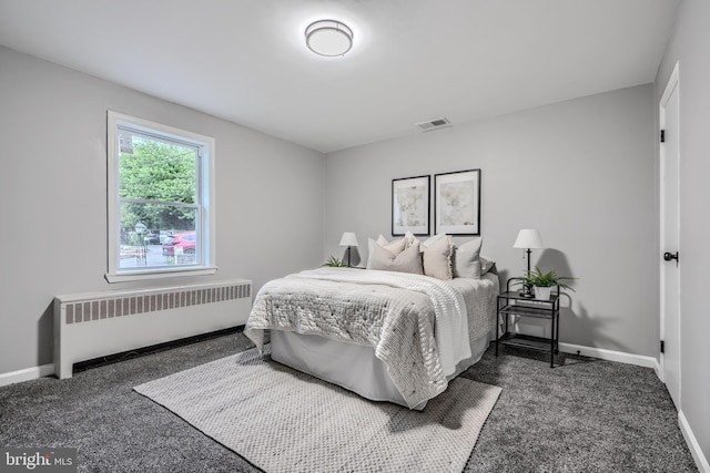 6505 Corkley Rd, Baltimore, MD 21237 - bedroom featuring radiator heating unit, carpet, and baseboards