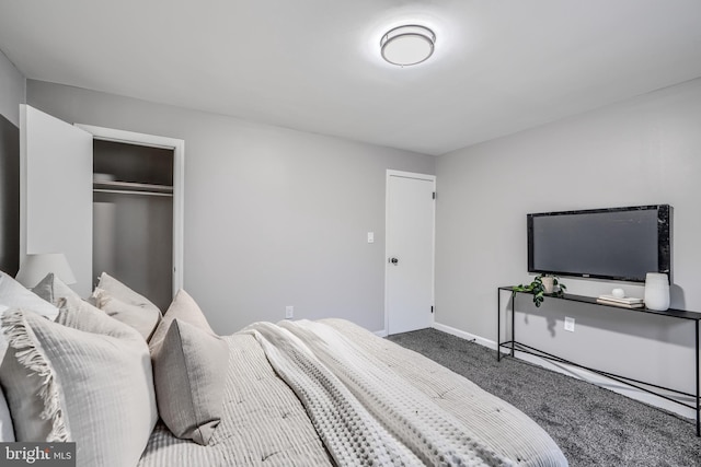 6505 Corkley Rd, Baltimore, MD 21237 - carpeted bedroom with a closet and baseboards