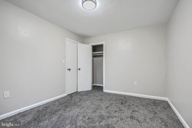 6505 Corkley Rd, Baltimore, MD 21237 - unfurnished bedroom featuring carpet flooring, a closet, and baseboards