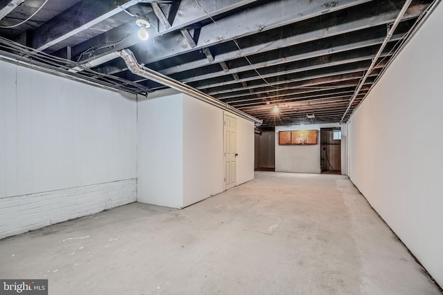 6505 Corkley Rd, Baltimore, MD 21237 - view of unfinished below grade area