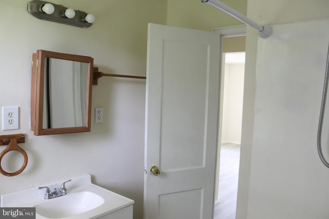 199 Kinsley Rd, Pemberton, NJ 08068 - bathroom with vanity and a shower