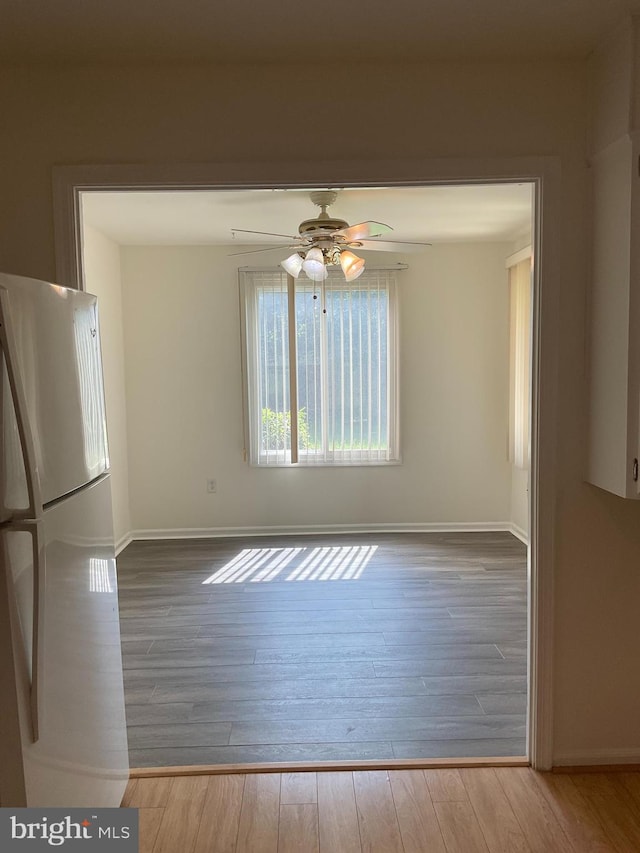 1002 Brinker Dr Unit 101, Hagerstown, MD 21740 - unfurnished room featuring a ceiling fan and hardwood / wood-style flooring