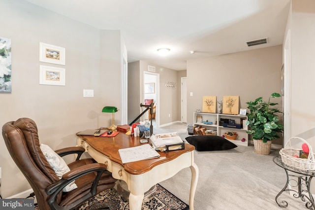 44 Heals Farm Rd, Burlington, NJ 08016 - carpeted home office featuring baseboards