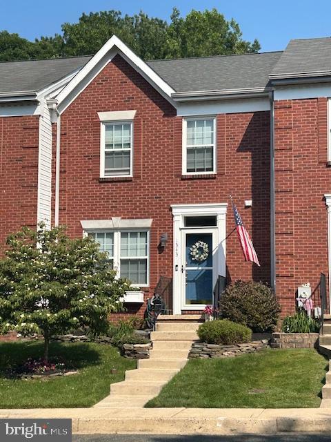 1343 Arabis Ct, Belcamp, MD 21017 - view of front facade with brick siding