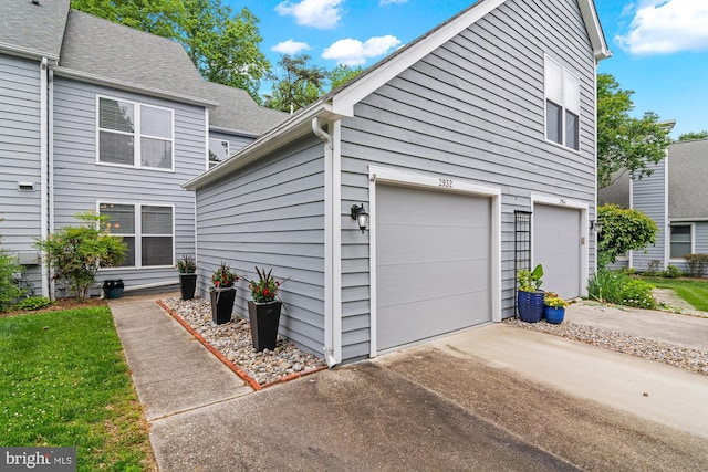 2932 Winters Chase Way, Annapolis, MD 21401 - view of side of home with driveway and a garage