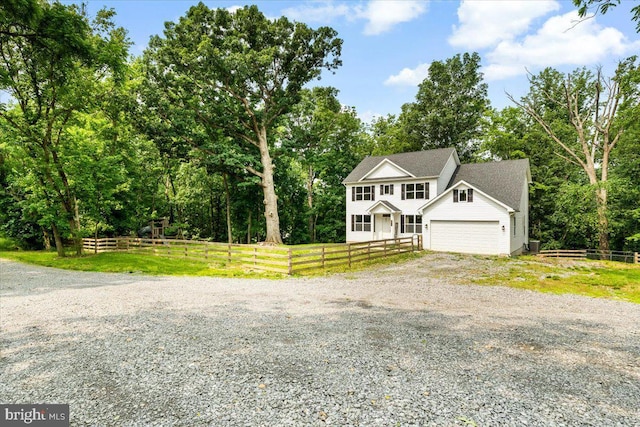 163 Hyde Park Ln, Charles Town, WV 25414 - view of front of house with driveway and an attached garage