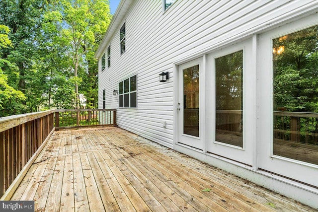 163 Hyde Park Ln, Charles Town, WV 25414 - view of wooden deck