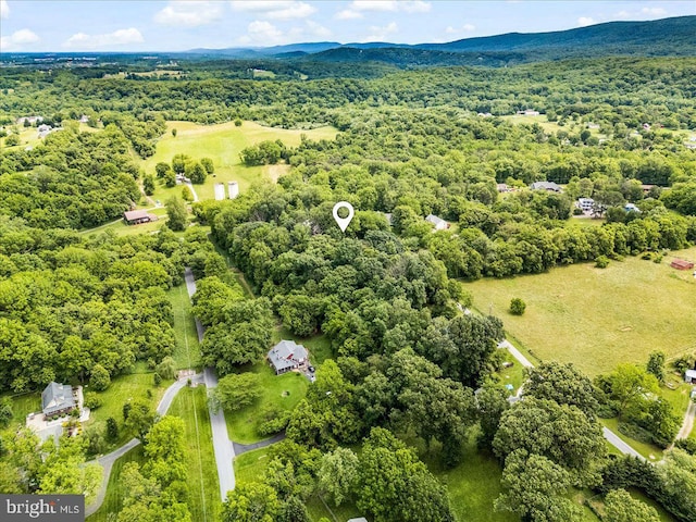163 Hyde Park Ln, Charles Town, WV 25414 - drone / aerial view of a heavily wooded area