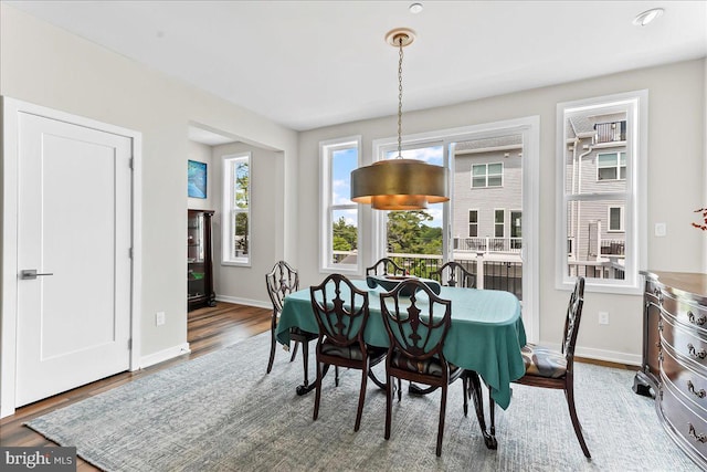 368 Star Tavern Ln, West Chester, PA 19382 - dining room featuring wood finished floors and baseboards