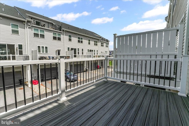 368 Star Tavern Ln, West Chester, PA 19382 - wooden terrace featuring a residential view