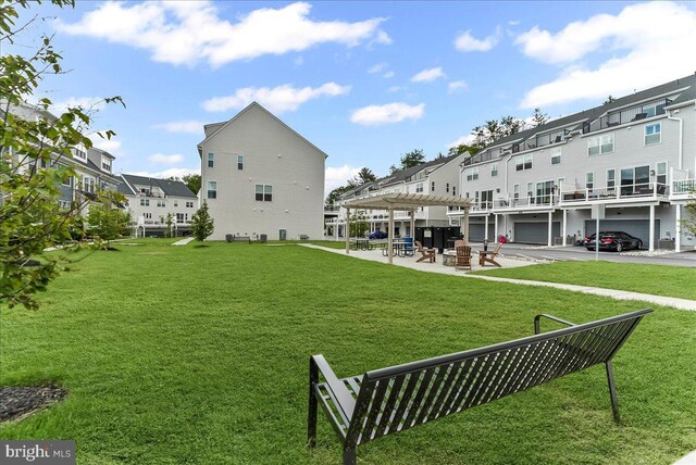 368 Star Tavern Ln, West Chester, PA 19382 - view of home's community with a pergola, a residential view, and a yard