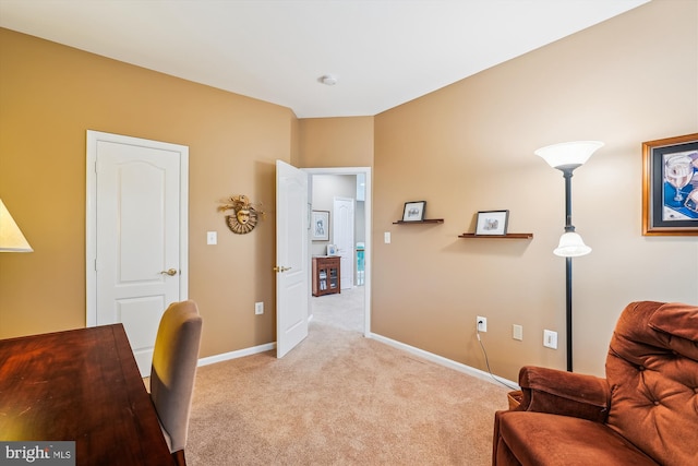 18403 Rim Rock Cir, Leesburg, VA 20176 - carpeted office featuring baseboards
