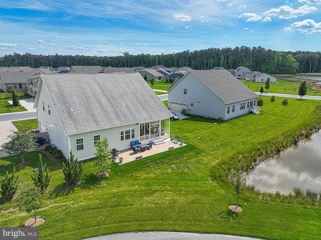 24440 Harvest Cir, Milton, DE 19968 - aerial perspective of suburban area