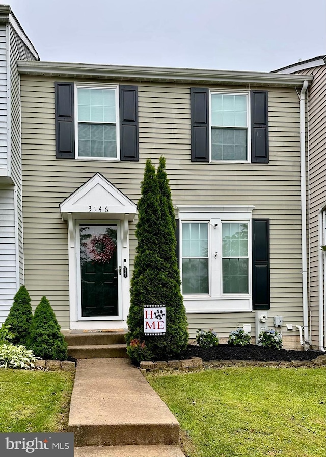3146 Tipton Way, Abingdon, MD 21009 - view of front of house with a front yard