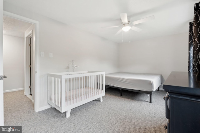 3146 Tipton Way, Abingdon, MD 21009 - carpeted bedroom with a ceiling fan and baseboards