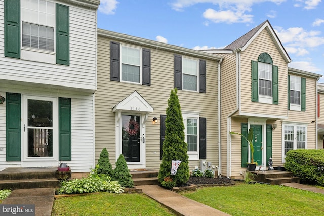 3146 Tipton Way, Abingdon, MD 21009 - townhome / multi-family property featuring a front lawn