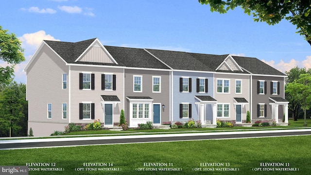 HOMESITE138 Holstein Dr, Hanover, PA 17331 - view of property featuring a front lawn and a shingled roof