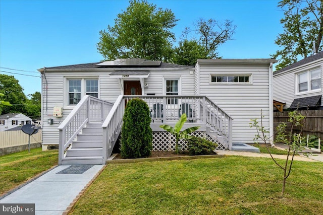 1209 Chapel Oaks Dr, Capitol Heights, MD 20743 - view of front of home with solar panels