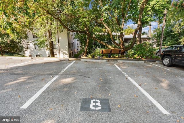 2605 39th St NW Unit 303, Washington, DC 20007 - view of uncovered parking lot