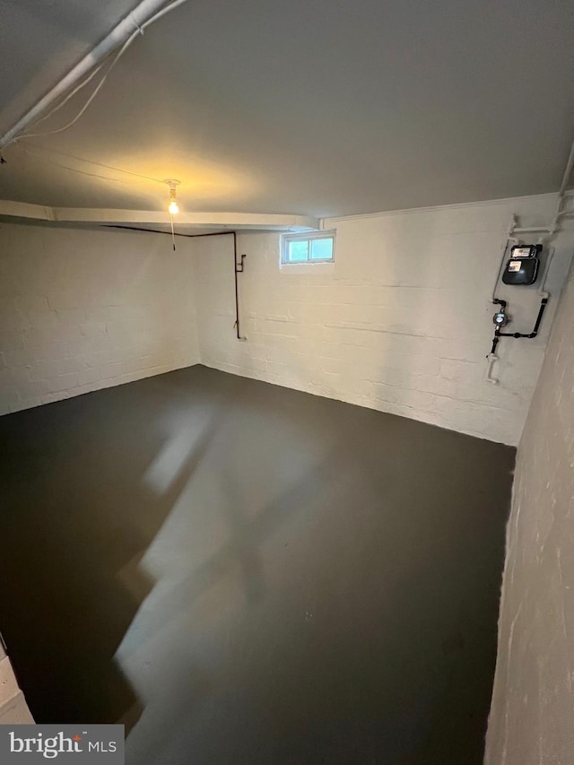 2108 26th St S, Arlington, VA 22206 - basement featuring concrete block wall