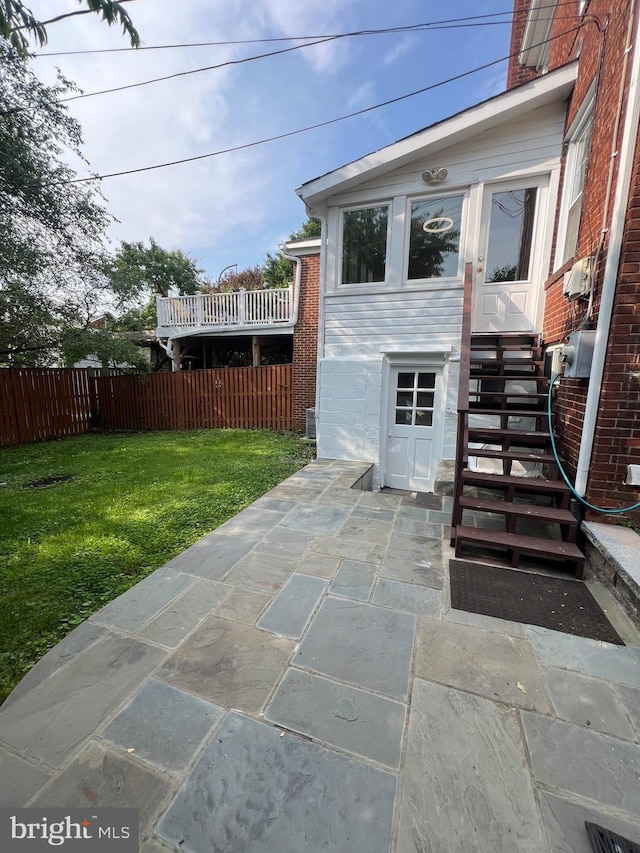 2108 26th St S, Arlington, VA 22206 - view of patio featuring entry steps