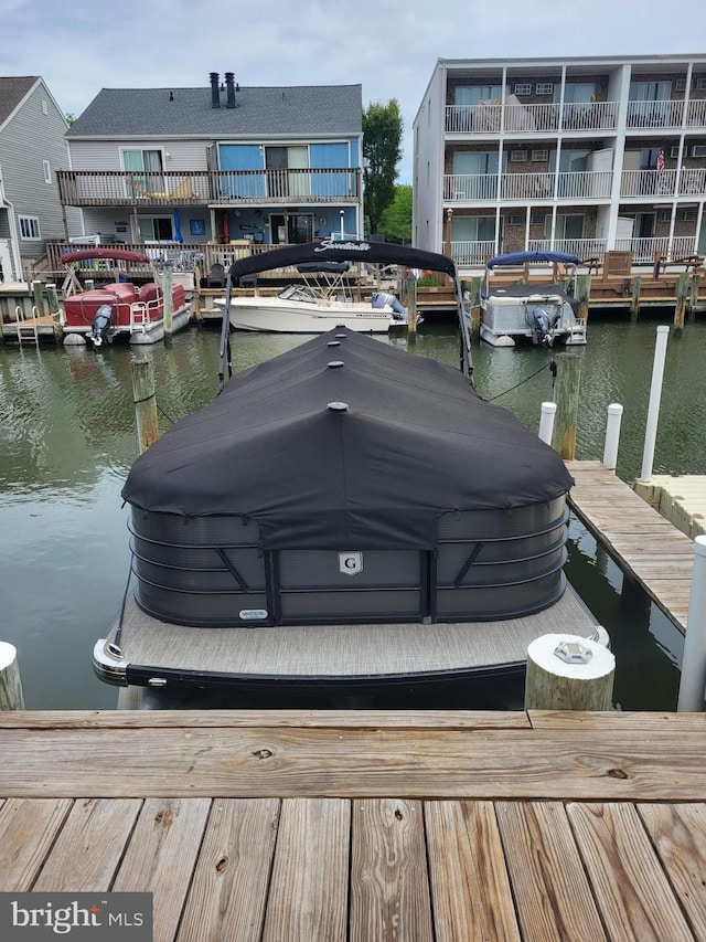 11602 Seaward Rd Unit 8, Ocean City, MD 21842 - dock area with a water view
