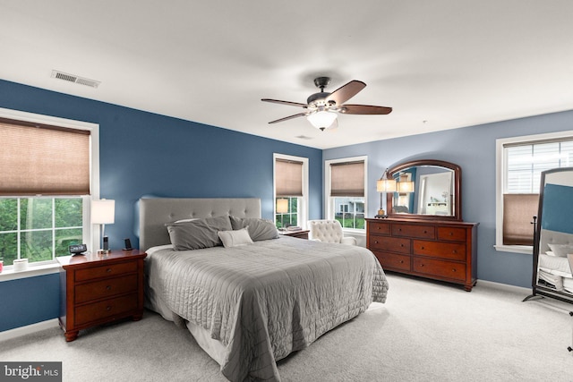 1509 Blakes Legacy Dr, Bel Air, MD 21014 - carpeted bedroom featuring baseboards and a ceiling fan